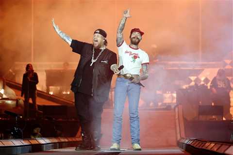 Jelly Roll and Post Malone Bring the Fireworks From Germany to the 2025 VMAs