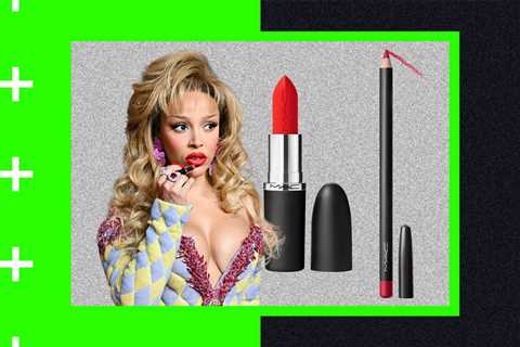 Doja Cat Takes a Bite Out of Her Go-To Red MAC Lippie at 2025 VMAs: Here’s Where You Can Buy It