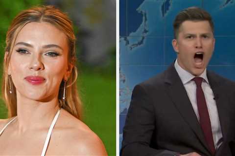 Scarlett Johansson Just Confirmed Whether Or Not Colin Jost Is Returning To Saturday Night Live,..