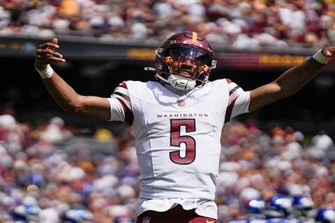 Fanatics Sportsbook ‘TNF’ promo NYPOST: Get +10000 odds for Jayden Daniels 5+ passing yards