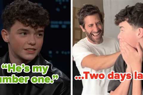 This Viral Clip Of Jake Gyllenhaal Surprising Owen Cooper With A Meaningful Gift Before The Emmys..