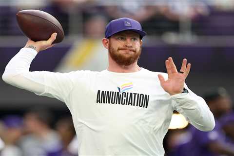 Carson Wentz would make NFL history if he starts for Vikings after J.J. McCarthy injury