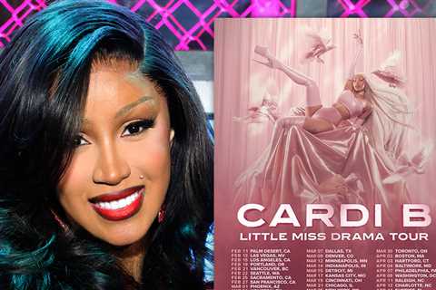 Cardi B Announces 'Little Miss Drama' Tour for 2026