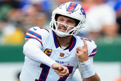 In the AFC East, it’s the Bills and then everybody else
