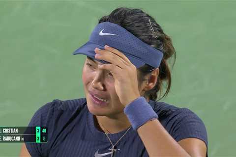 Emma Raducanu fights back tears during bounce-back win at Korea Open after early US Open exit
