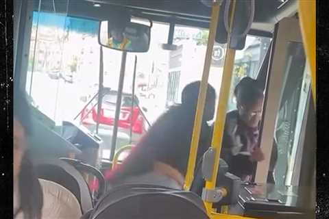 Frenzied Commuter Violently Pushes Elderly Woman off Bus on Video