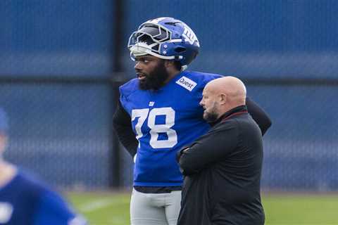 Andrew Thomas ramping up toward potential Giants return versus Chiefs