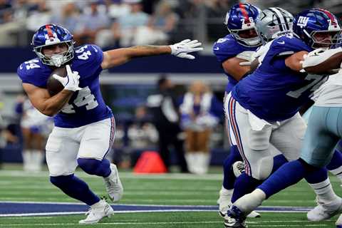 Giants backfield putting ‘trust’ in Brian Daboll’s usage plan