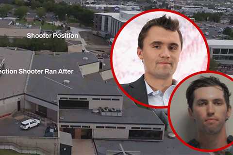 Charlie Kirk Alleged Shooter's Path To and From Campus Recreated On Video