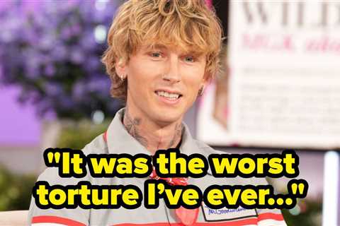 Machine Gun Kelly Explained Why He Got That Massive Blackout Tattoo That Basically Covered His..