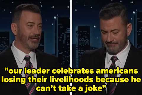 Jimmy Kimmel Did Not Hold Back In His First Monologue Back On Air, So Here’s Absolutely Every..