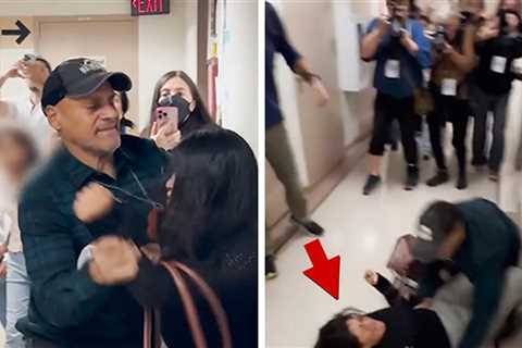 ICE Agent Roughs Up Woman in NYC Courthouse Confrontation, on Video