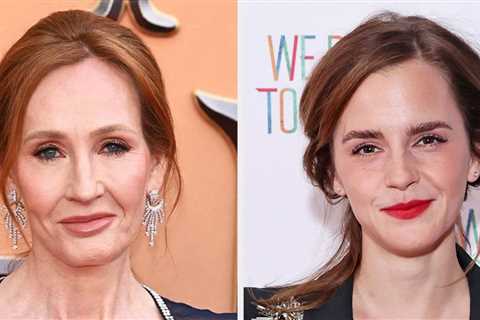 After Emma Watson Broke Her Silence On Her Rift With J.K. Rowling, The Harry Potter Author..
