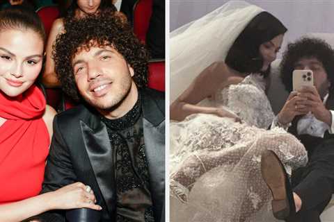 Hear Ye, The First Pictures Of Selena Gomez's Wedding To Benny Blanco Are Here