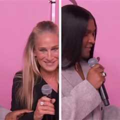 People Are Laughing At This Awkward Interview Moment With Sarah Jessica Parker At The Victoria's..
