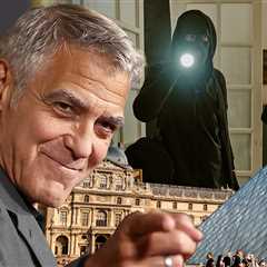 George Clooney Jokes He's 'Proud' of Thieves Who Robbed Louvre