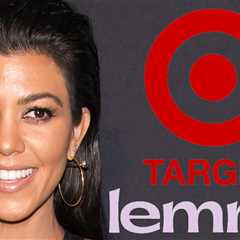 Kourtney Kardashian Films Christmas Shoot at Target