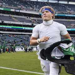 Giants’ Jaxson Dart ready to be a popular Halloween costume – including for Eli Manning’s son