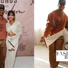 Meagan Good Wore a a Cream Andrea Iyamah Dress to a “Wounds to Wisdom” Dinner Alongside Hubby..