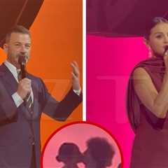 Jimmy Kimmel Jokes About Suspension, Mocks Trump at Selena Gomez Benefit