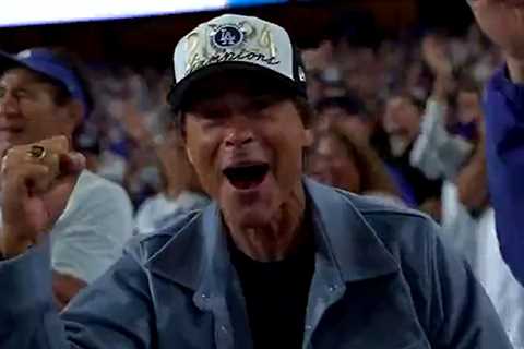 Rob Lowe Blasted By Reds Fans For Cheering On Dodgers In Playoff Opener