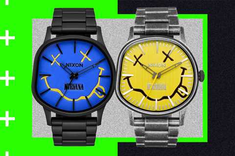 These Nixon Watches Marry Style & Function — and They’re Nirvana-Themed