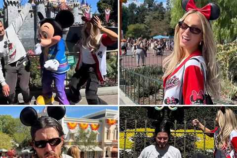 'DWTS' Partners Alix Earle and Valentin Chmerkovskiy Hit Disney!