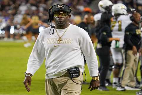 Deion Sanders says he has more blood clots in leg after Colorado’s loss: ‘hurting like crazy’
