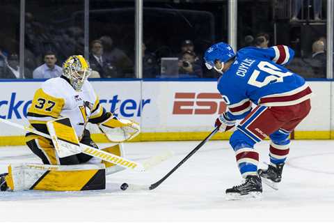 Rangers open Mike Sullivan Era with a dud in shutout loss to Penguins