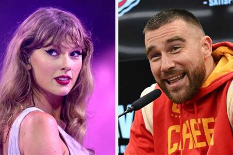 Here's How Travis Kelce Reacted To Being Asked About Taylor Swift's Song About His Manhood