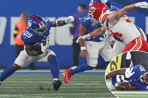 Tyrone Tracy ‘trending’ toward Giants return with run game in need of help