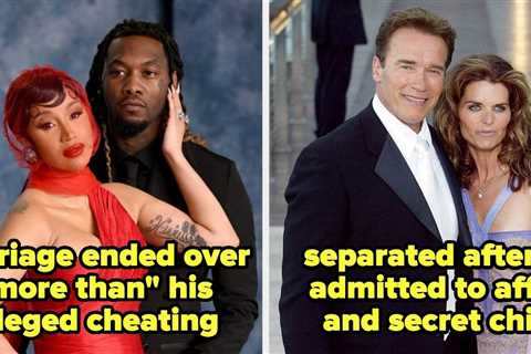 19 Celebs Who Revealed The REAL Reasons They Divorced