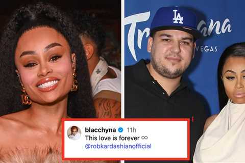 Rob Kardashian Just Liked Blac Chyna’s Cryptic Post Hinting That They’re Back Together, So Here’s A ..