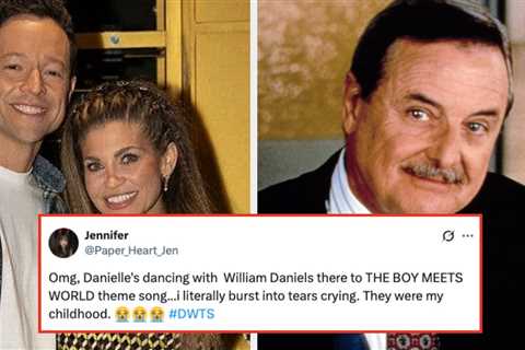 After Danielle Fishel Paid Tribute To Her 98-Year-Old Boy Meets World Costar On DWTS, The Internet..