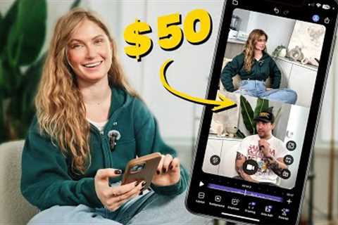 BUDGET PODCAST INTERVIEW SET UP (and Easy Mobile Editing)