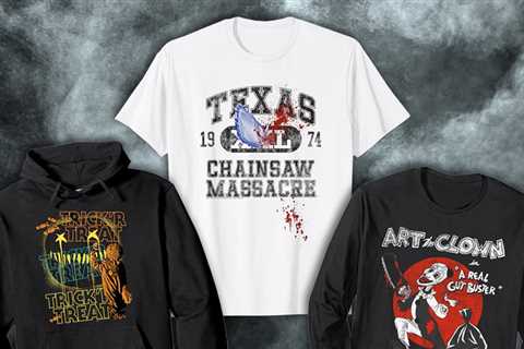The Best Slasher Tees for Halloween on Amazon