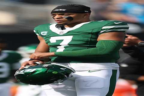 Justin Fields benched for Tyrod Taylor as Jets desperately try to spark listless offense