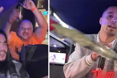 'The Bachelor' Star Grant Ellis Hosts 'TMZ After Dark x Monster'