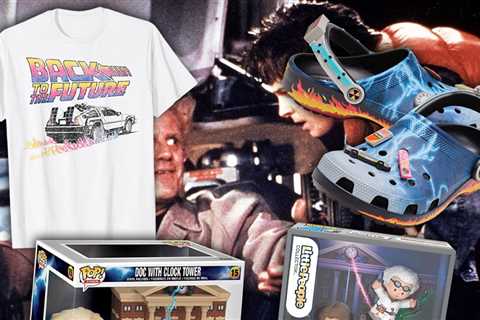 Celebrate Back to the Future Day with New 40th Anniversary Merch!