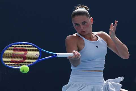 ‘Testosterone’ tennis storm erupts after eye-popping interview — as Aryna Sabalenka seemingly claps ..