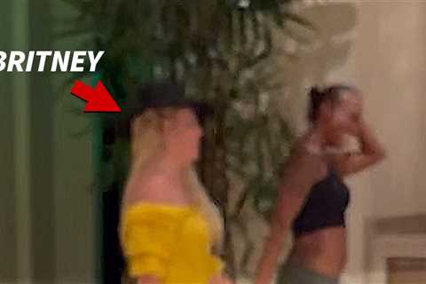 Britney Spears Grabs Drinks With Friends at L.A. Restaurant