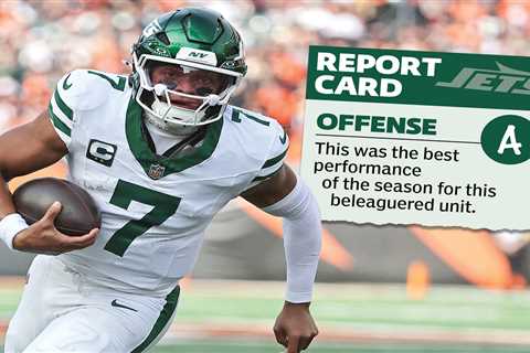 Jets takeaways, report card from NFL Week 8 win over Bengals