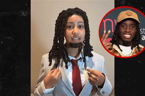 North West Dresses Up as Kai Cenat Ahead of Halloween