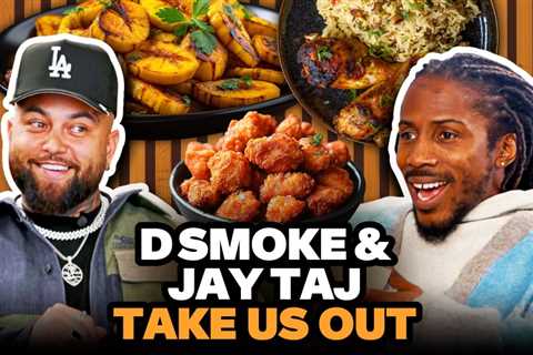 D Smoke & Jay Taj Discuss Tour Over Afrocentric Food | Takes Us Out