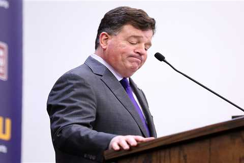 LSU firing embattled athletic director Scott Woodward day after governor’s scathing comments