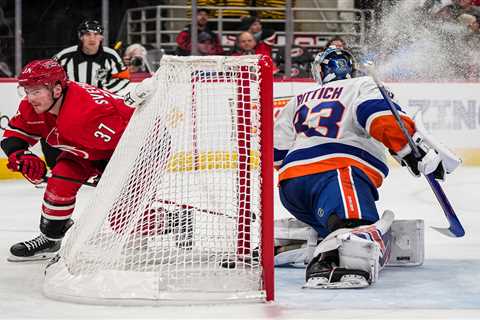 Islanders hammered by Hurricanes after Mathew Barzal’s benching
