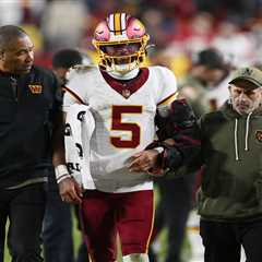 Commanders coach Dan Quinn makes stunning Jayden Daniels injury admission