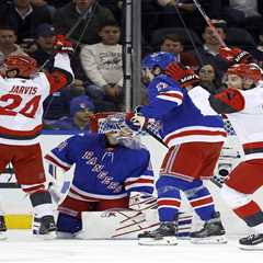 Rangers remain winless at Garden, booed off ice after ugly loss to Hurricanes