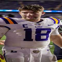 Football influencer denies having an affair with engaged LSU quarterback after ‘fake news’ article..