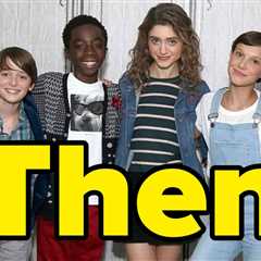 Here's How Wildly Different The Cast Of Stranger Things Looks In Their First Season Vs. Last